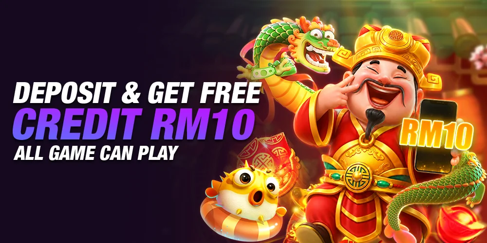 MCC888 deposit and get RM10 free credit, all games