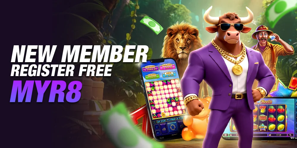 MCC888 RM8 free credit for new member registration